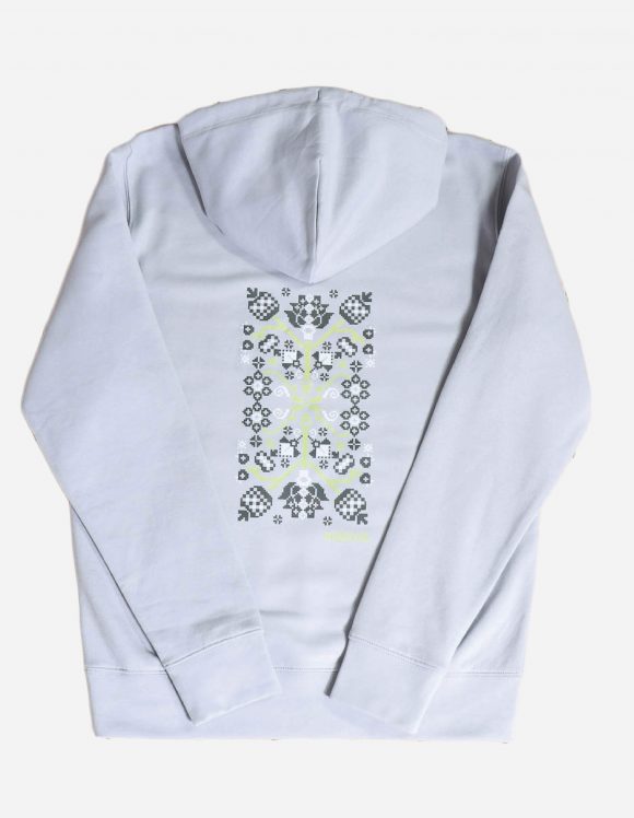 pánska mikina s folklórnym vzorom