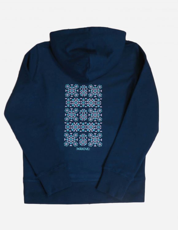 dámska mikina s folklórnym vzorom