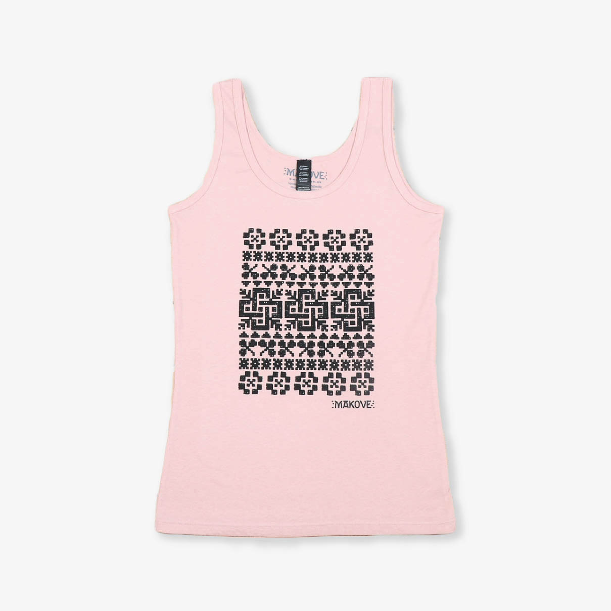 damske tielko ruzove s folklornym vzorom damske tielko ruzove s folklornym vzorom