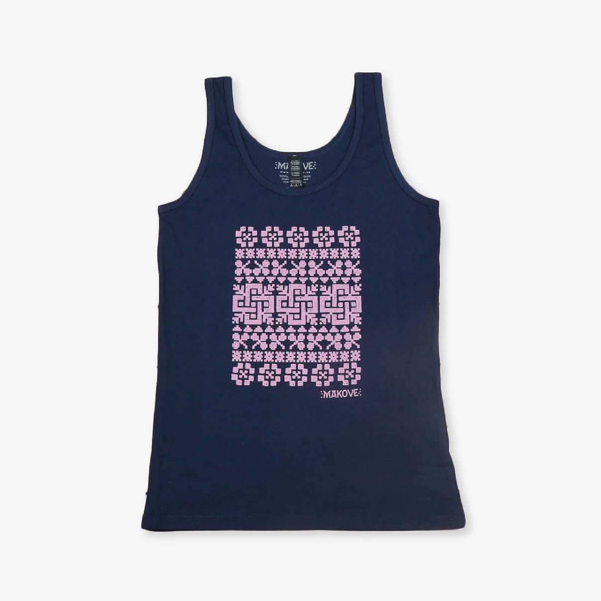 damske tielko modre s folklornym vzorom damske tielko modre s folklornym vzorom