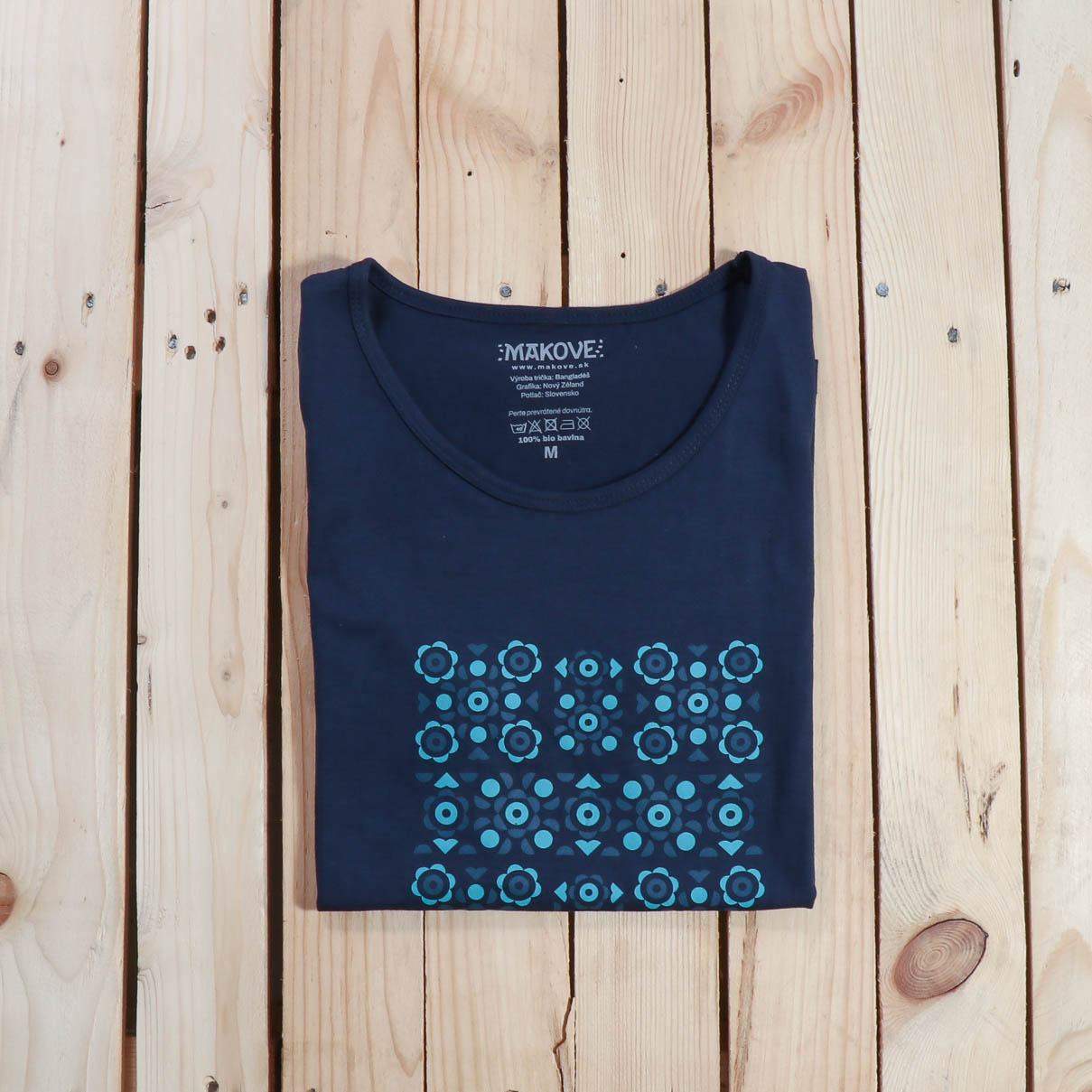 panske tielko modre s folklornym vzorom panske tielko modre s folklornym vzorom