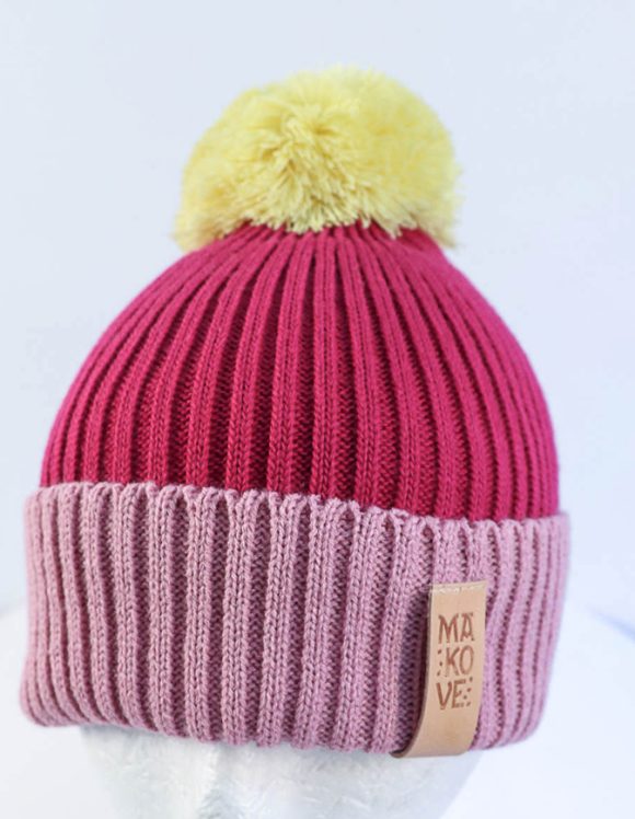 zimna pletena ciapka