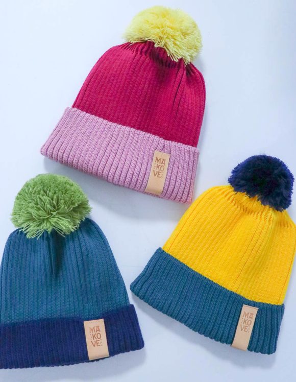 zimna pletena ciapka